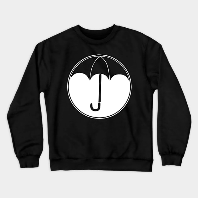 Umbrella Academy Logo Crewneck Sweatshirt by DrawingBarefoot